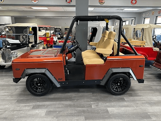 Interior view of the Demo Vehicle EV